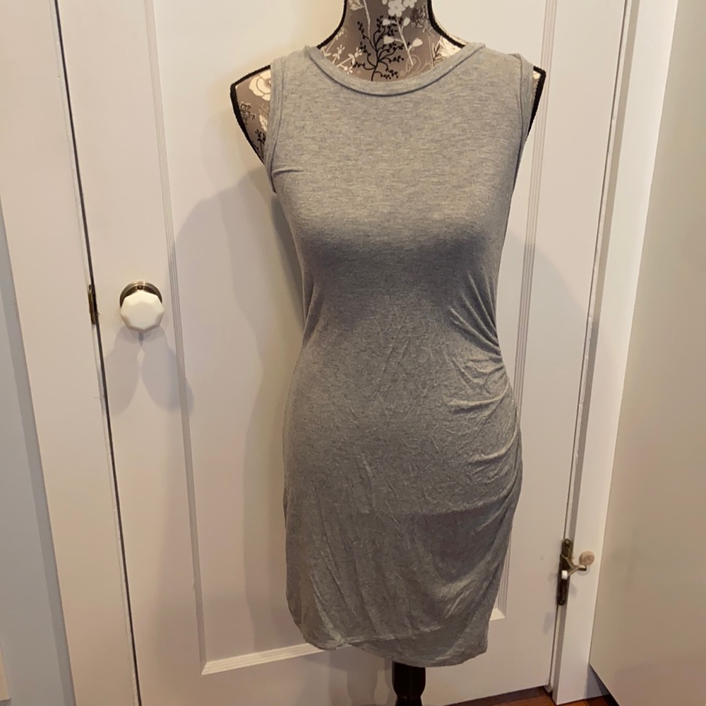 Love Fire Grey Stretchy Dress